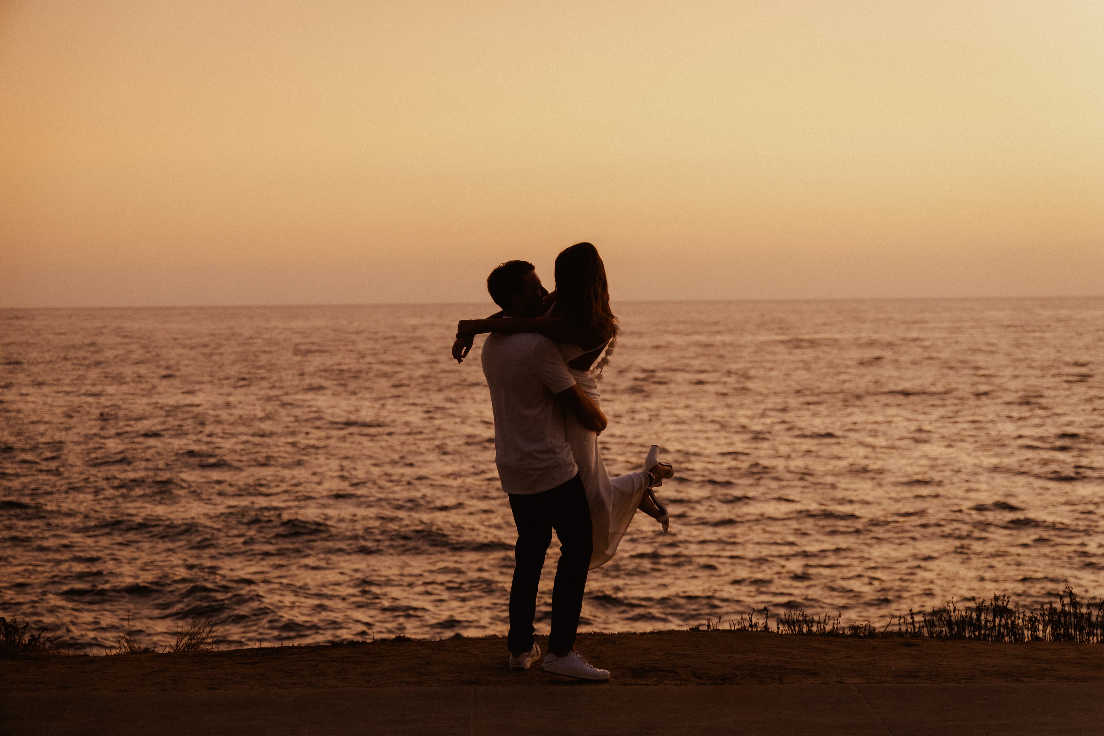 Wedding photograph in La Jolla