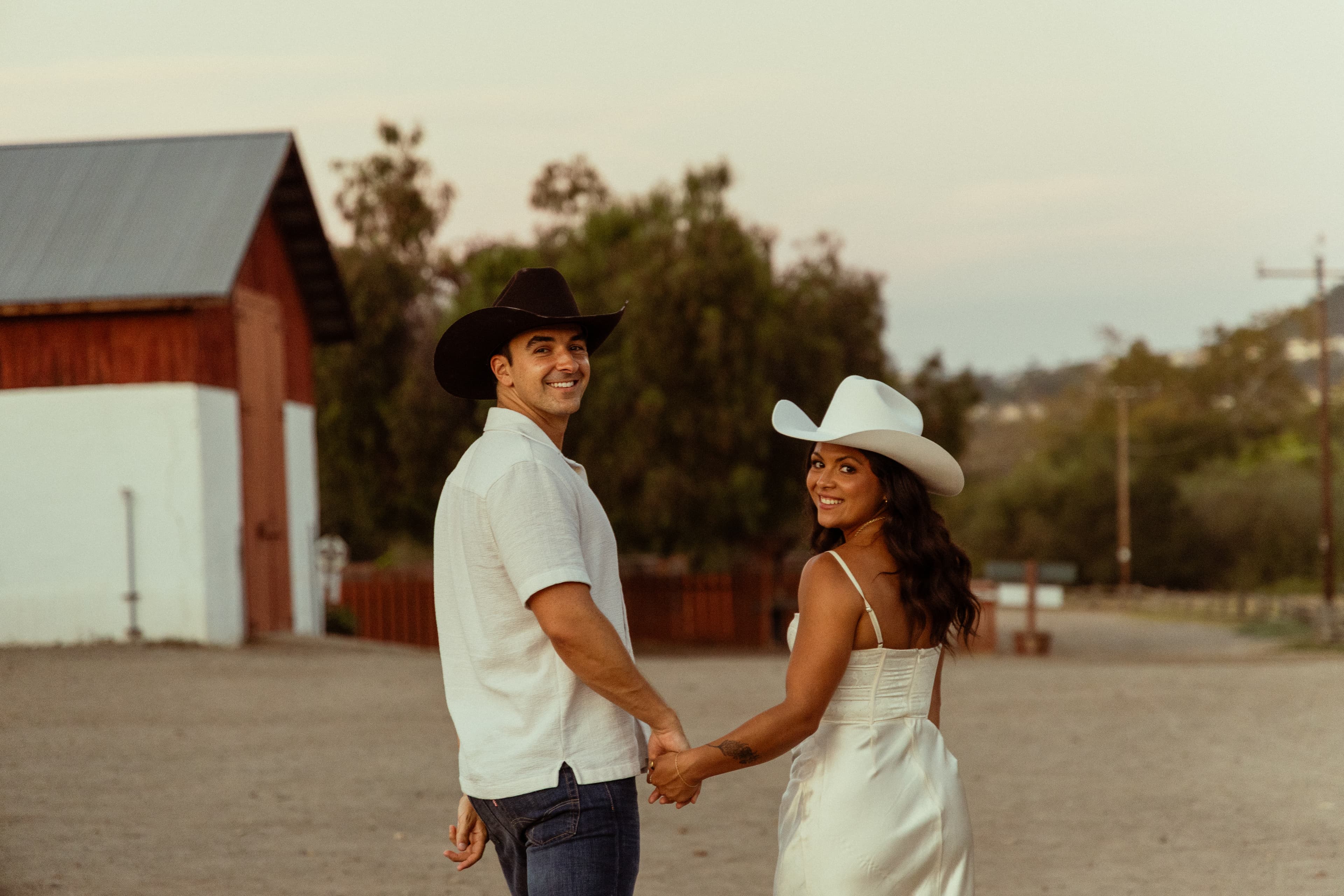 Wedding photograph in Del Mar